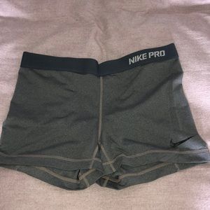 nike pro compression shorts!